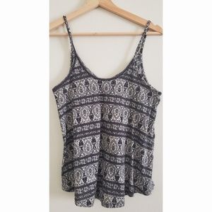 Printed Tank Top Paisley